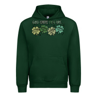 Forest Green god says i am patrick's day Urban Hoodie - MaliasSmallBusiness