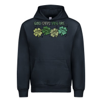 Navy god says i am patrick's day Urban Hoodie - MaliasSmallBusiness