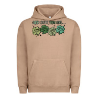 Pigment Burro god says i am patrick's day Urban Hoodie - MaliasSmallBusiness