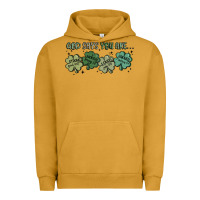 Pigment Peanut Butter god says i am patrick's day Urban Hoodie - MaliasSmallBusiness