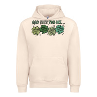 Sandshell god says i am patrick's day Urban Hoodie - MaliasSmallBusiness