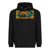 Black mama sunflower libbey cup Heavyweight Hoodie - HRA Design Shop