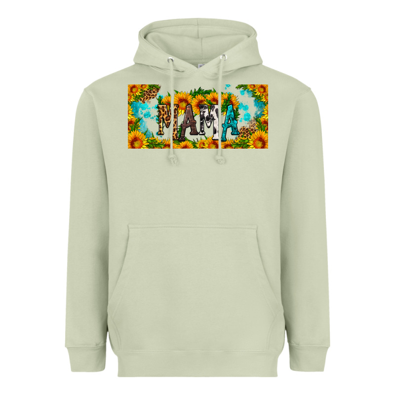 Mama Sunflower Libbey Cup Heavyweight Hoodie by HRA Design Shop | Teevron