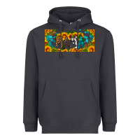 Smoke mama sunflower libbey cup Heavyweight Hoodie - HRA Design Shop