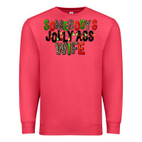 Cardinal Somebody's Jolly Ass Wife Premium Sweatshirt - FaDigitalArtStudio