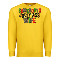 Lemon Somebody's Jolly Ass Wife Premium Sweatshirt - FaDigitalArtStudio
