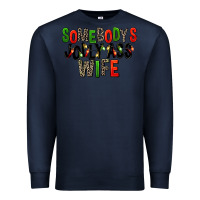 Navy Somebody's Jolly Ass Wife Premium Sweatshirt - FaDigitalArtStudio