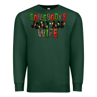 Sports Green Somebody's Jolly Ass Wife Premium Sweatshirt - FaDigitalArtStudio