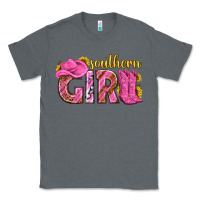 Charcoal Heather southern girl western Classic Tee - texasbilliewilder