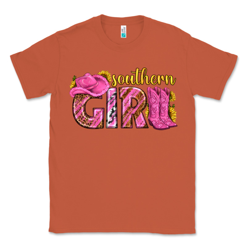Southern Girl Western Classic Tee by texasbilliewilder | Teevron