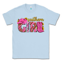 Dusty Blue southern girl western Classic Tee - texasbilliewilder