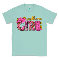 Seafoam southern girl western Classic Tee - texasbilliewilder