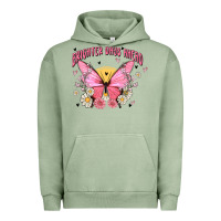 Pigment Oil Green brighter days ahead Urban Hoodie - MaliasSmallBusiness