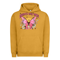 Pigment Peanut Butter brighter days ahead Urban Hoodie - MaliasSmallBusiness