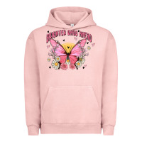 Pigment Salmon brighter days ahead Urban Hoodie - MaliasSmallBusiness