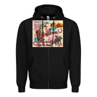 Black yeehaw western Zipper Hoodie - Zillion Design Studio