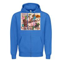 True Royal yeehaw western Zipper Hoodie - Zillion Design Studio