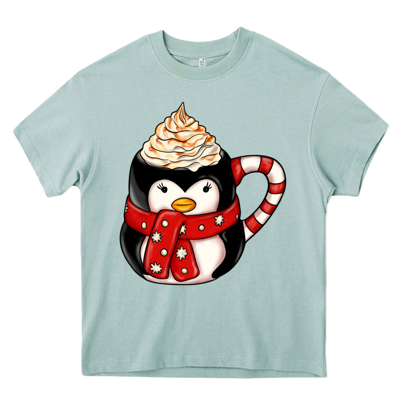 Coffee Cups Animal Heavy Core Tee by CowhideDigitalArt | Teevron