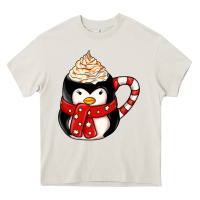 Cream coffee cups animal Heavy Core Tee - CowhideDigitalArt