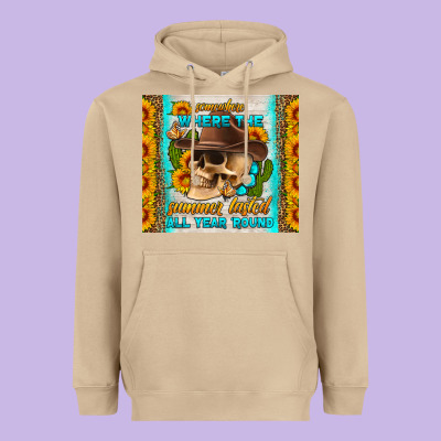 Somewhere Where The Summer Lasted All Year Around Tumbler Heavyweight Hoodie Designed By Hra Design Shop