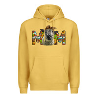Antique Gold Western Hampshire Sheep Mom Premium Hoodie - LillyAllenDesigns