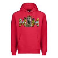 Cardinal Western Hampshire Sheep Mom Premium Hoodie - LillyAllenDesigns