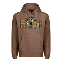 Chestnut Western Hampshire Sheep Mom Premium Hoodie - LillyAllenDesigns