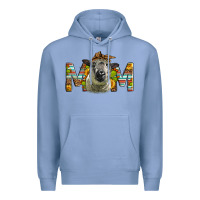 Colony Blue Western Hampshire Sheep Mom Premium Hoodie - LillyAllenDesigns