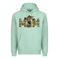 Seafoam Western Hampshire Sheep Mom Premium Hoodie - LillyAllenDesigns