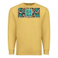 Antique Gold western cowhide mama 16oz libbey glass Premium Sweatshirt - HRA Design Shop