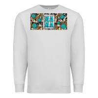 Dove Grey western cowhide mama 16oz libbey glass Premium Sweatshirt - HRA Design Shop