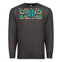 Smoke western cowhide mama 16oz libbey glass Premium Sweatshirt - HRA Design Shop