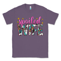 Lavender spoiled wife Classic Tee - texasbilliewilder