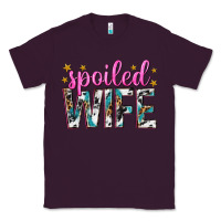 Plum spoiled wife Classic Tee - texasbilliewilder