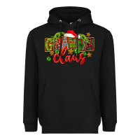 Black Christmas granna claus Heavyweight Hoodie - FaDigitalArtStudio