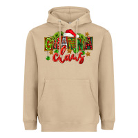 Mushroom Christmas granna claus Heavyweight Hoodie - FaDigitalArtStudio