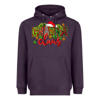 Plum Christmas granna claus Heavyweight Hoodie - FaDigitalArtStudio