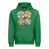 Emerald st patricks day clover Urban Hoodie - MaliasSmallBusiness