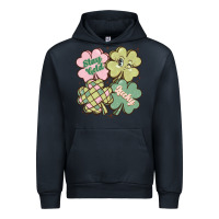 Navy st patricks day clover Urban Hoodie - MaliasSmallBusiness