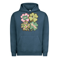 St Patricks Day Clover Urban Hoodie | Teevron