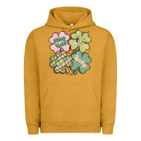 Pigment Peanut Butter st patricks day clover Urban Hoodie - MaliasSmallBusiness