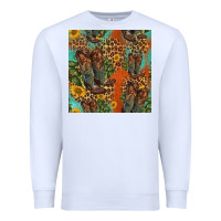 White western boots and sunflowers seamless pattern Premium Sweatshirt - HRA Design Shop