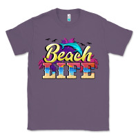 Lavender beach life Classic Tee - BarkalooDesign