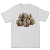 Dove Grey brown flowered cactus Premium Tee - LillyAllenDesigns