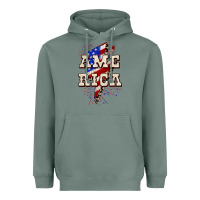 Sage America 4th of July Heavyweight Hoodie - CowGirlArtShop