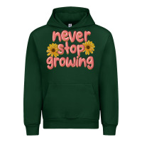 Forest Green never stop growing Urban Hoodie - MaliasSmallBusiness