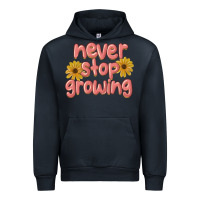 Navy never stop growing Urban Hoodie - MaliasSmallBusiness