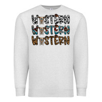 Oatmeal Heather western western western Premium Sweatshirt - CowhideDigitalArt