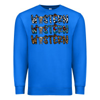 True Royal western western western Premium Sweatshirt - CowhideDigitalArt