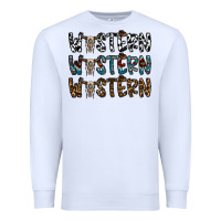 White western western western Premium Sweatshirt - CowhideDigitalArt
